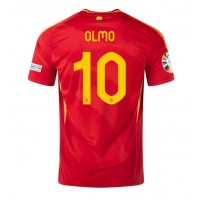 Billiga Spanien Dani Olmo #10 Hemma fotbollskläder EM 2024 Kortärmad